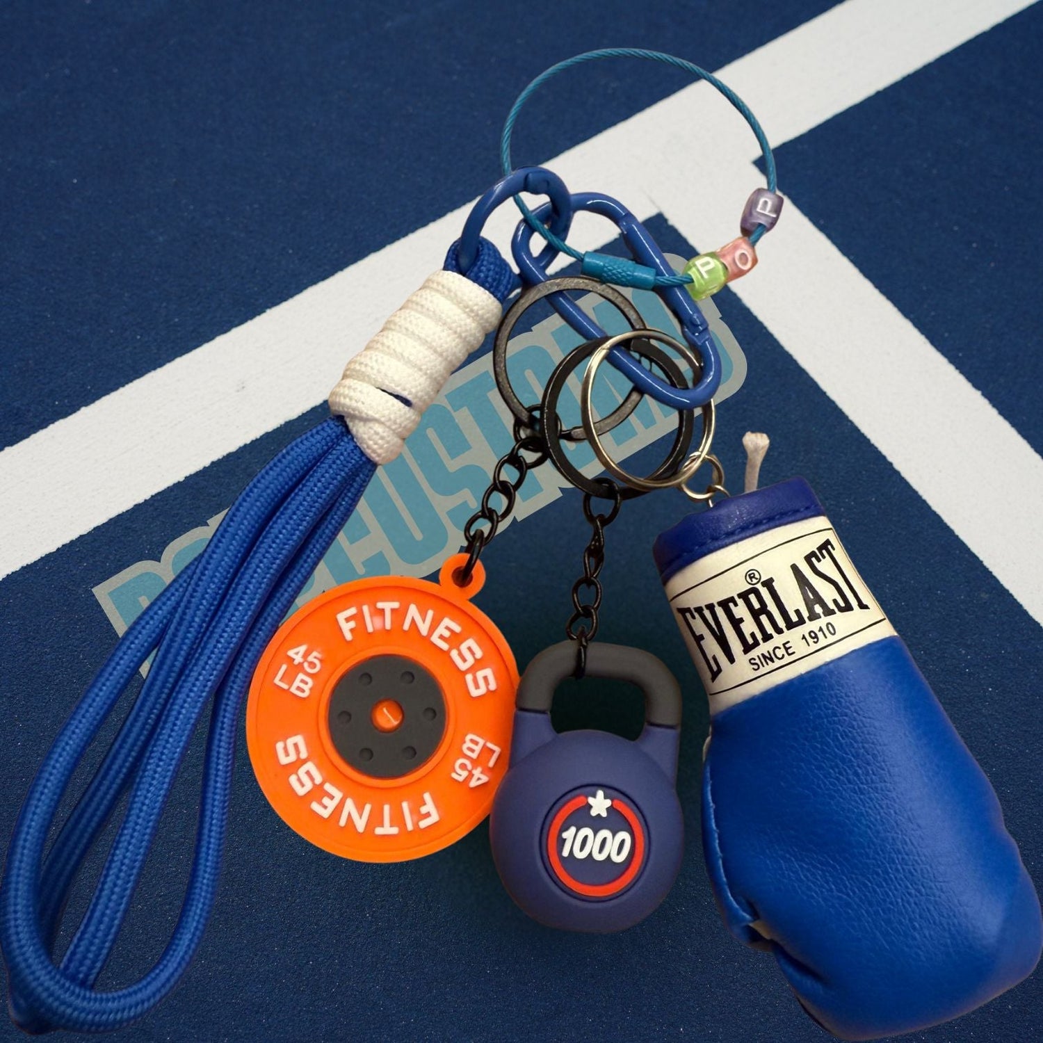 Gym Keychains (Complete Set)