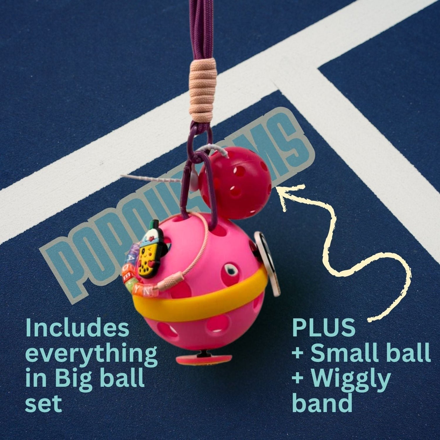 Pickleball Charm (Complete Set)