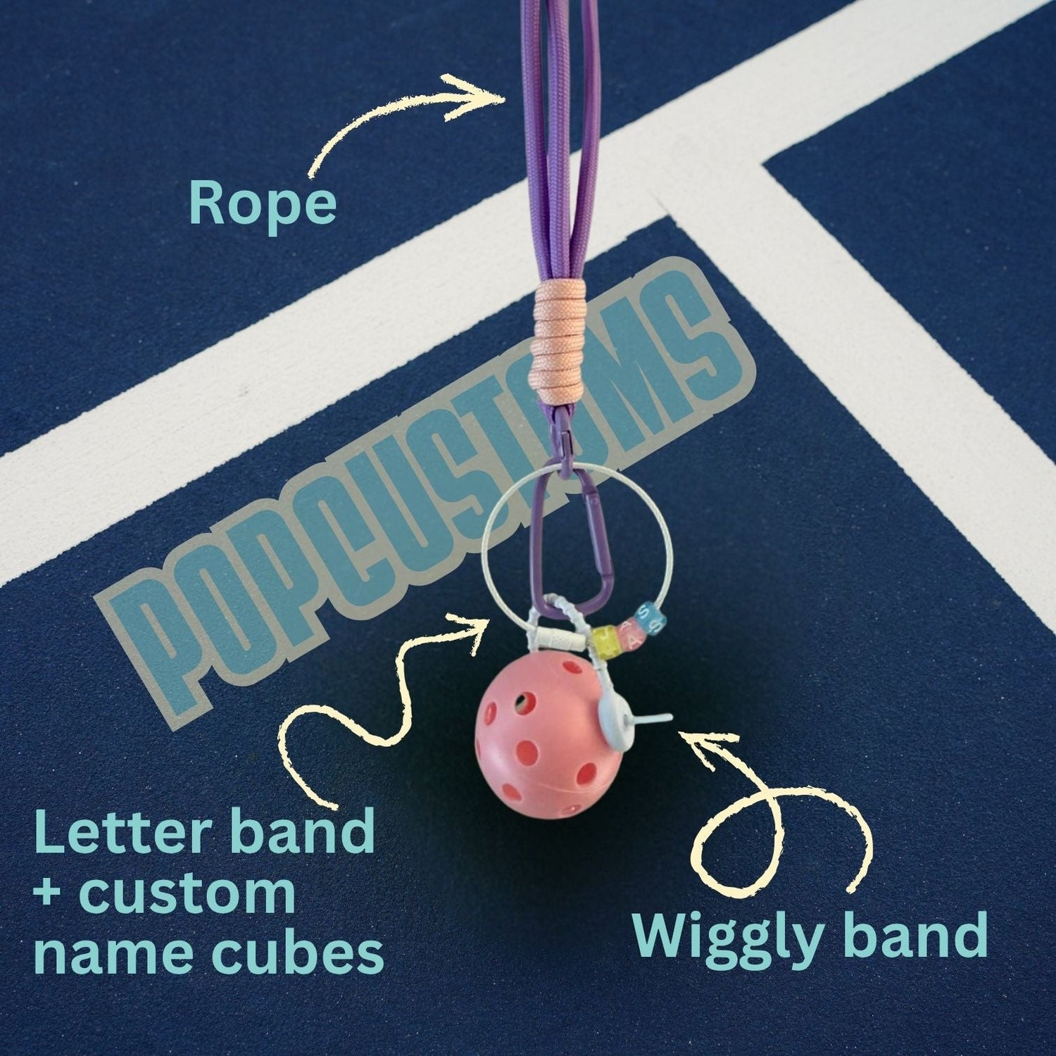 Pickleball Charm (Small)