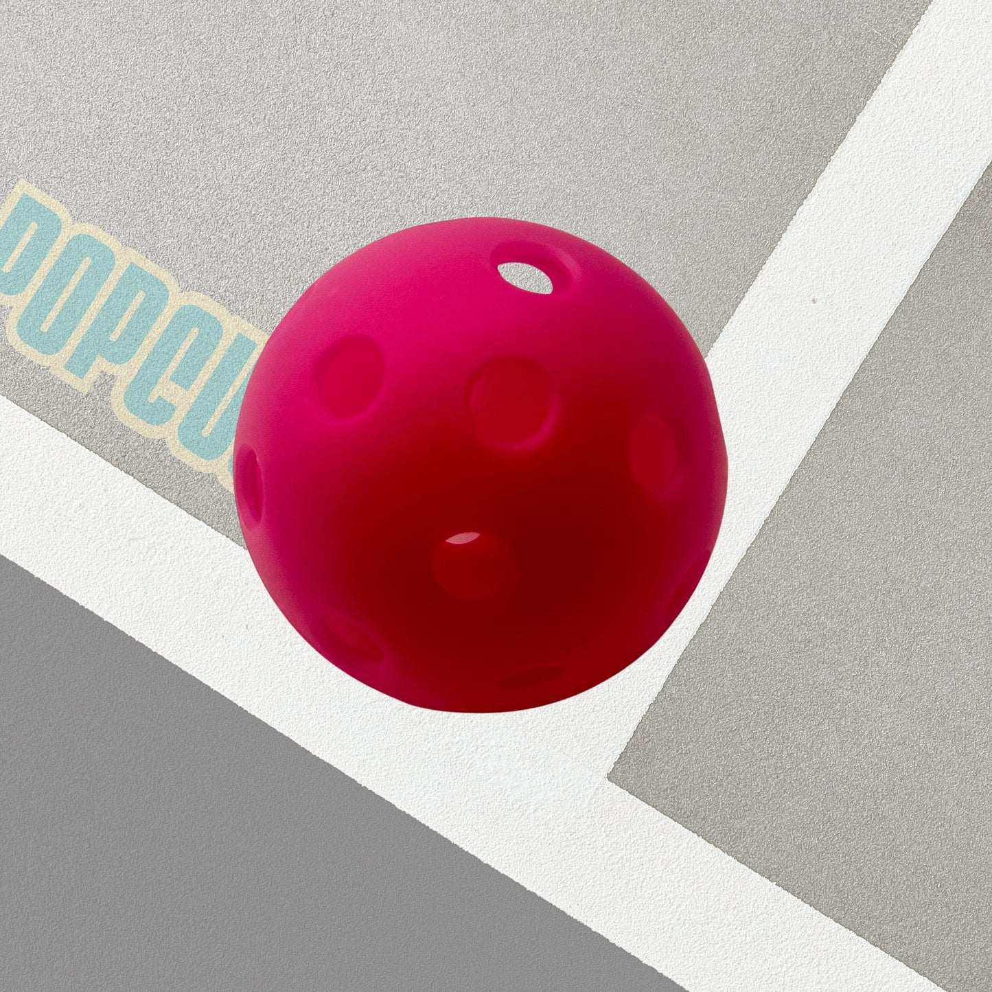 Pickleball Charm (Complete Set) Dark Pink