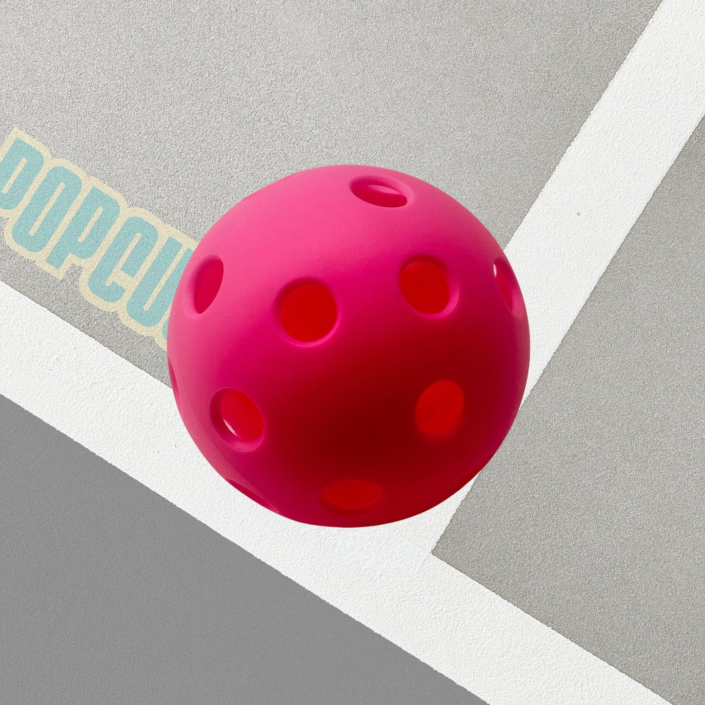 Pickleball Charm (Big) Pink
