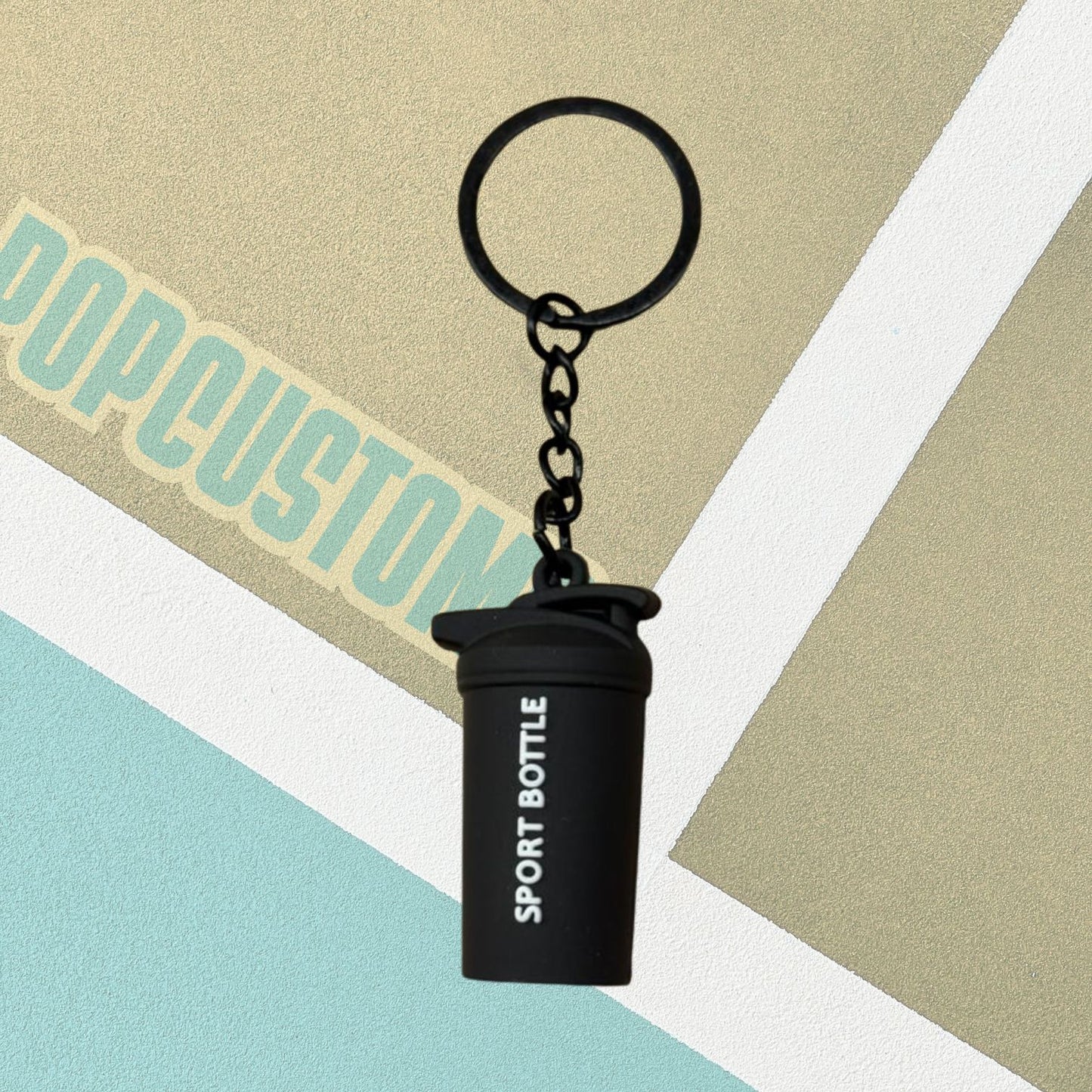 Gym Bottle Keychain (Set)