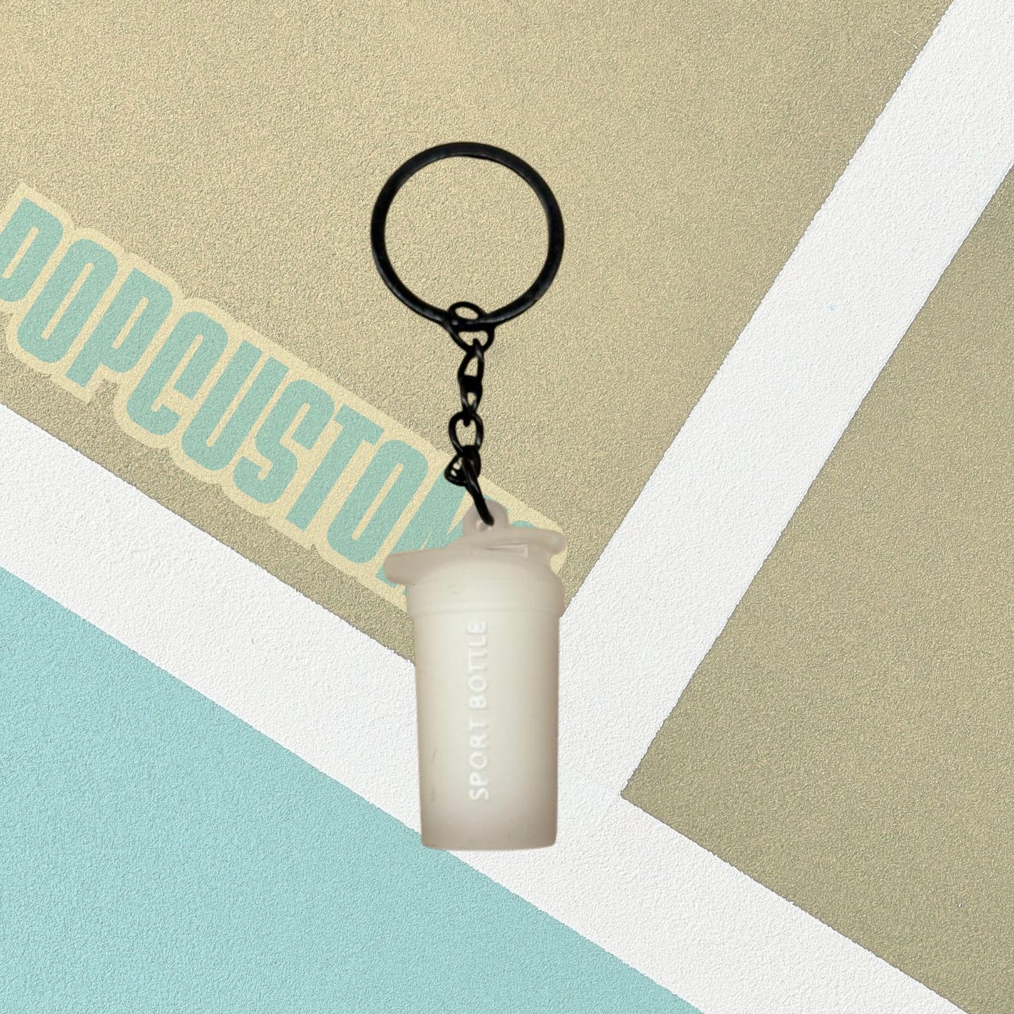 Gym Bottle Keychain (Set)