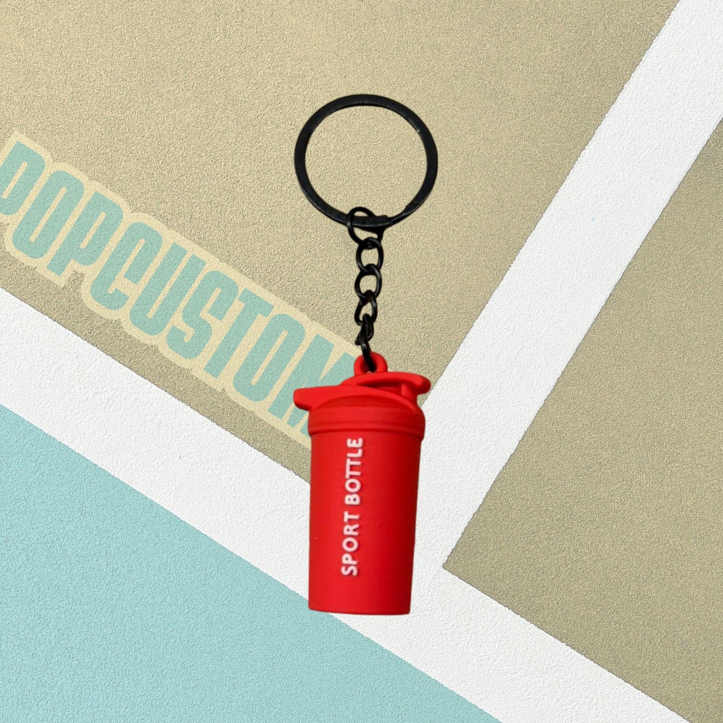 Gym Bottle Keychain (Set)