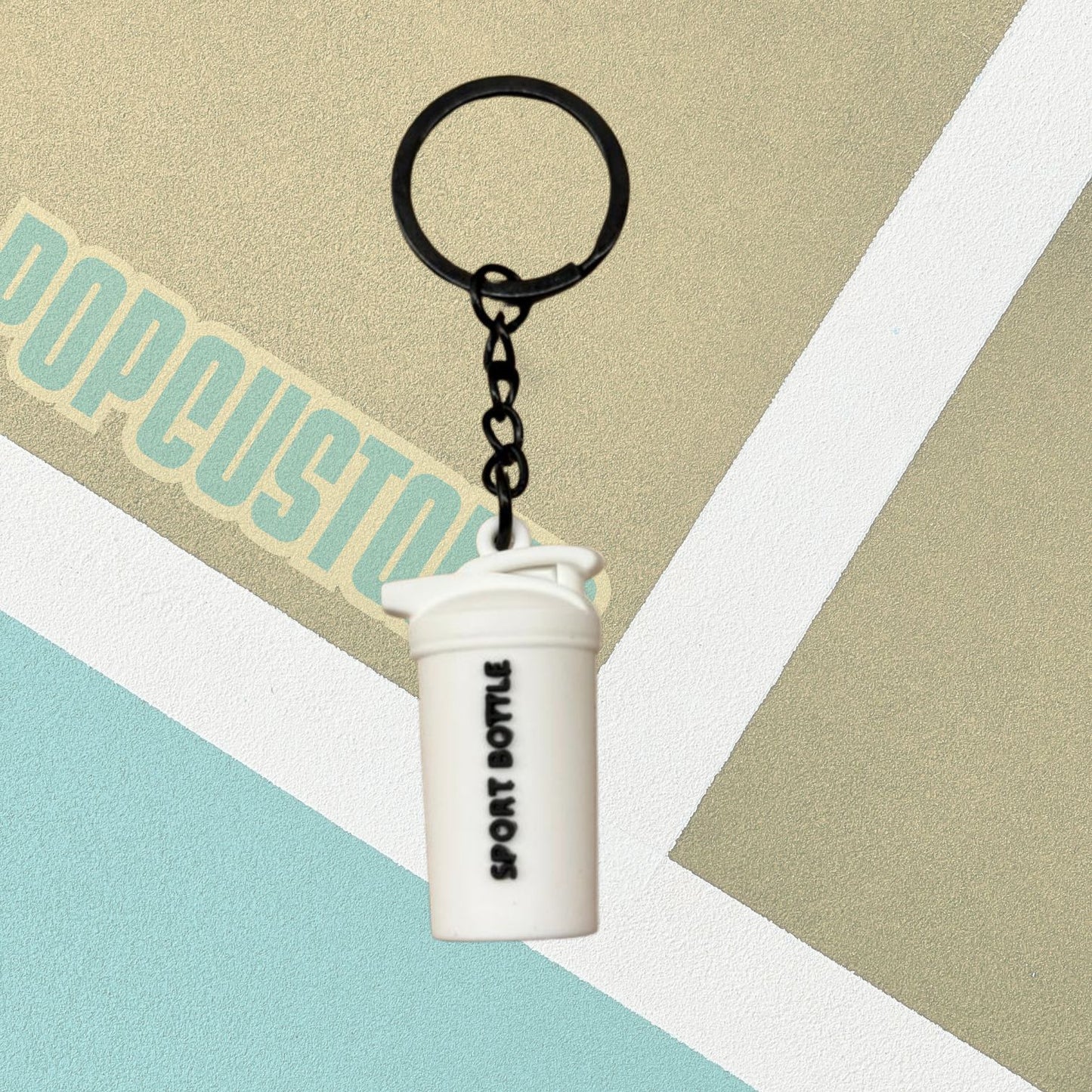Gym Bottle Keychain (Set)