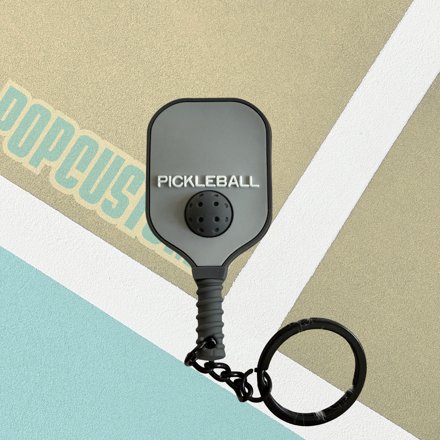 Pickleball Keychain (Single)