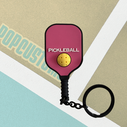 Pickleball Keychain (Single)