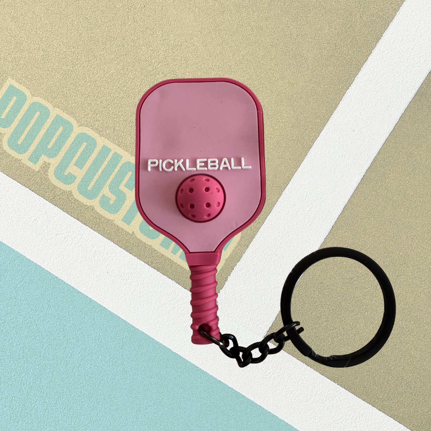 Pickleball Keychain (Single)
