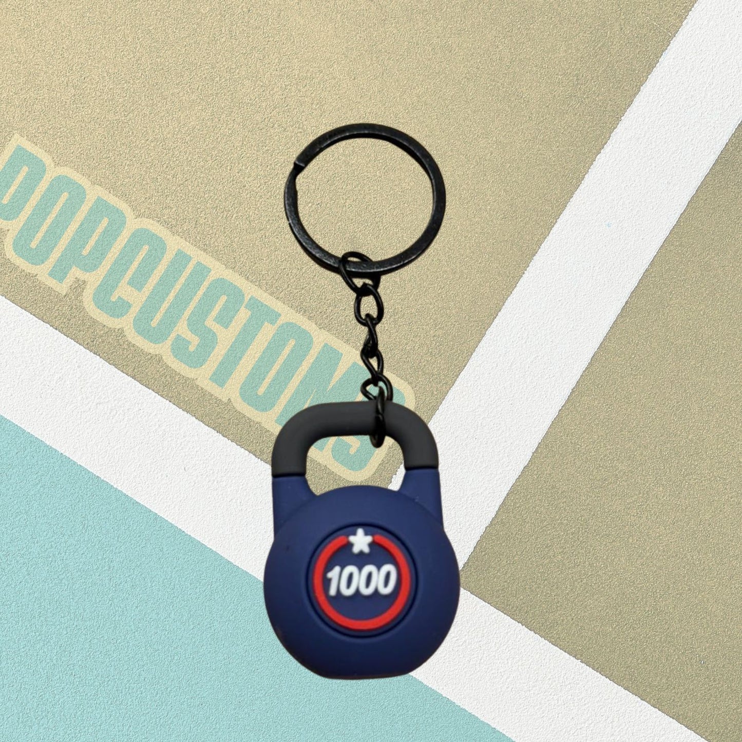 Kettlebell Keychain (Single)