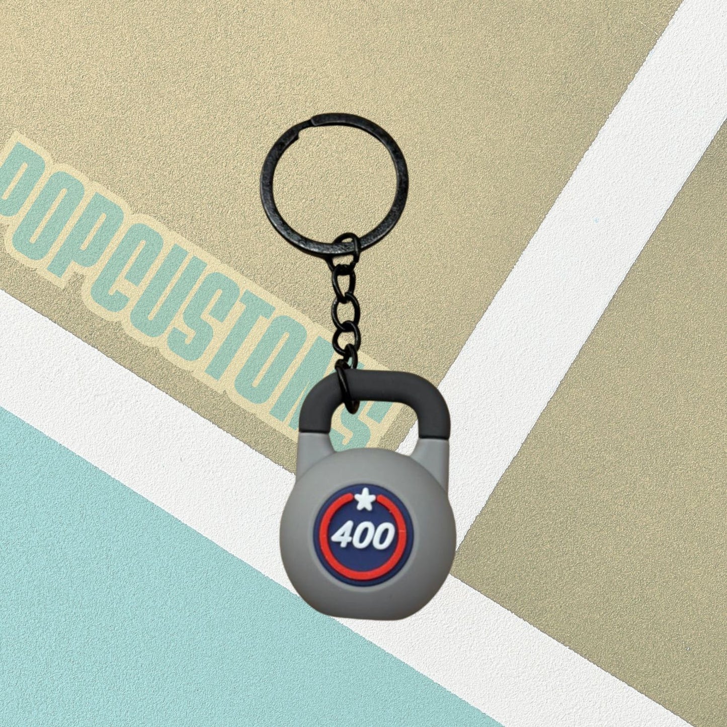 Kettlebell Keychain (Single)