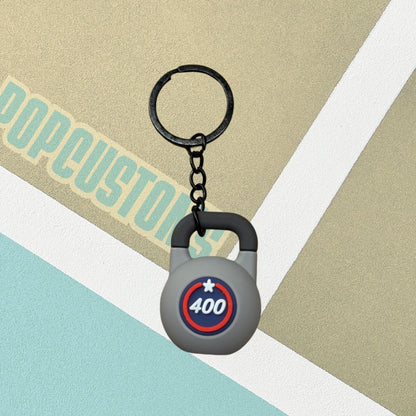 Kettlebell Keychain (Single)