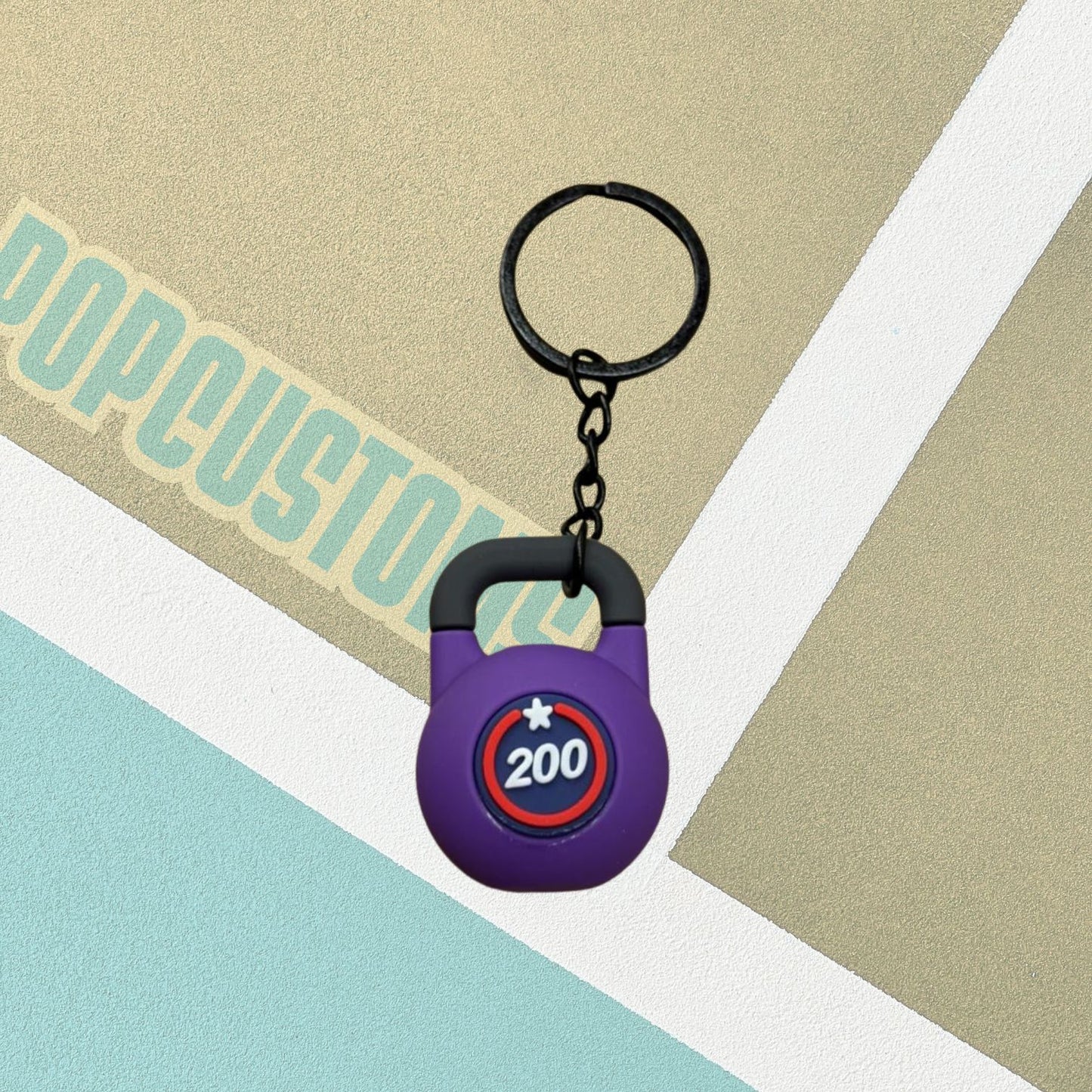 Kettlebell Keychain (Single)