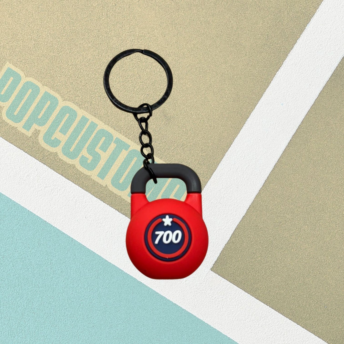 Kettlebell Keychain (Single)