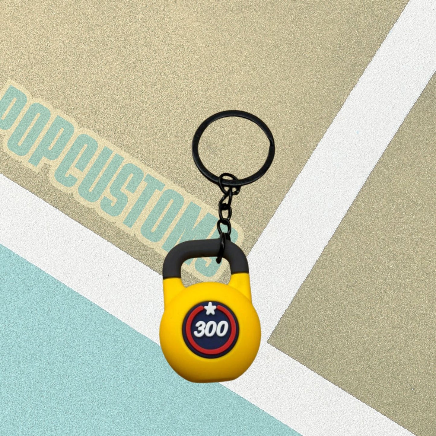 Kettlebell Keychain (Single)