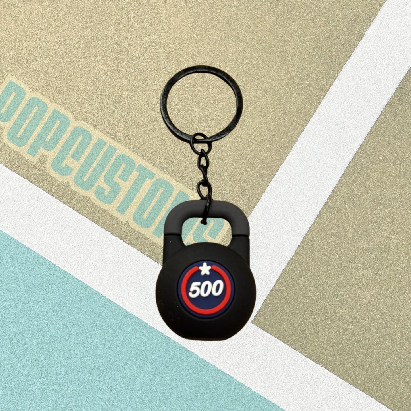 Kettlebell Keychain (Single)