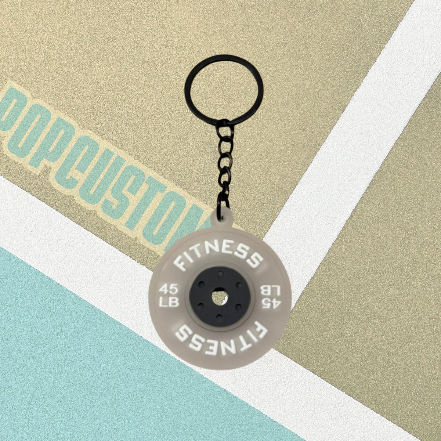 Weight Plate Keychain (Set)