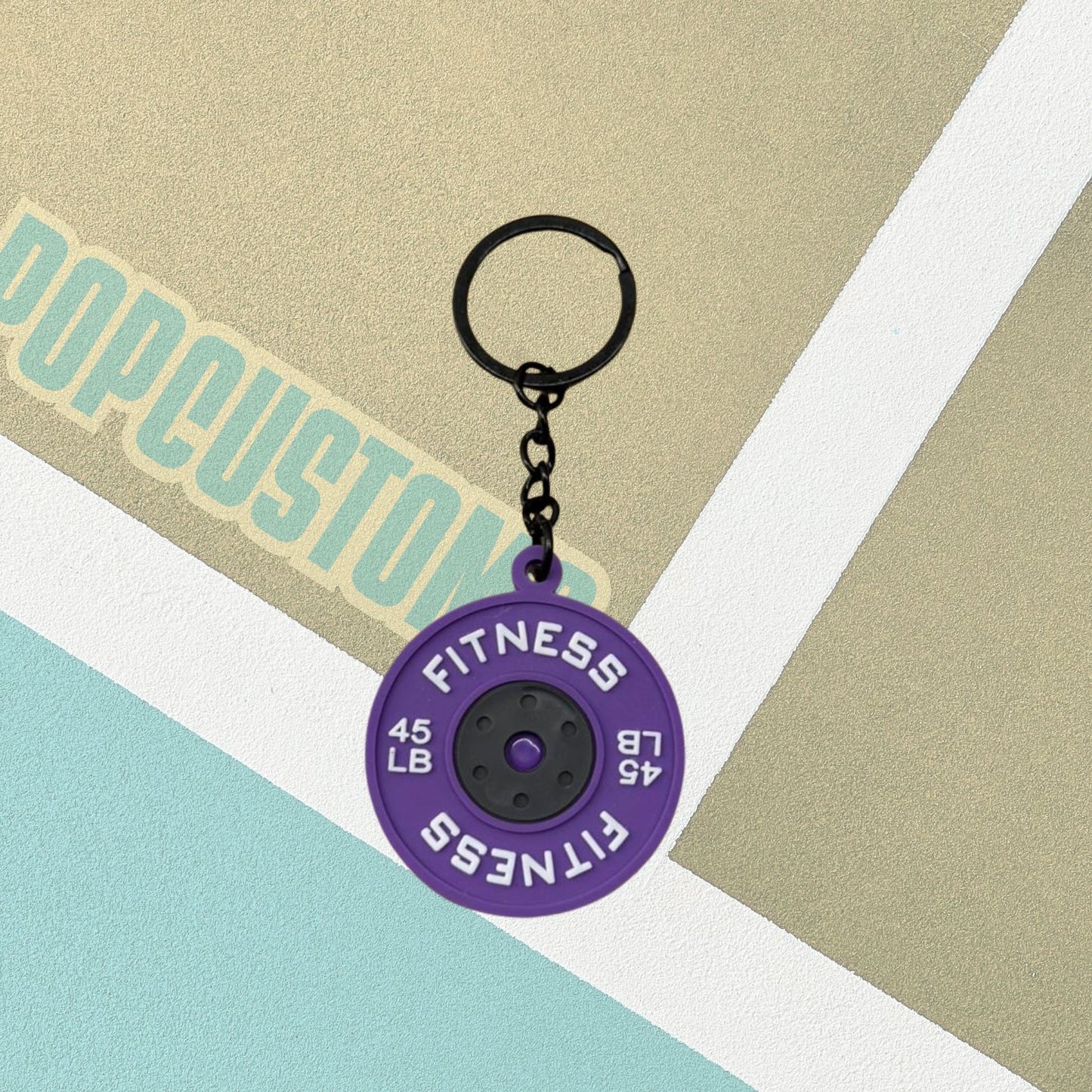 Weight Plate Keychain (Set)