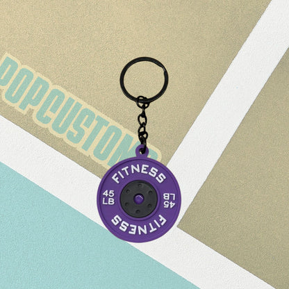 Weight Plate Keychain (Set)
