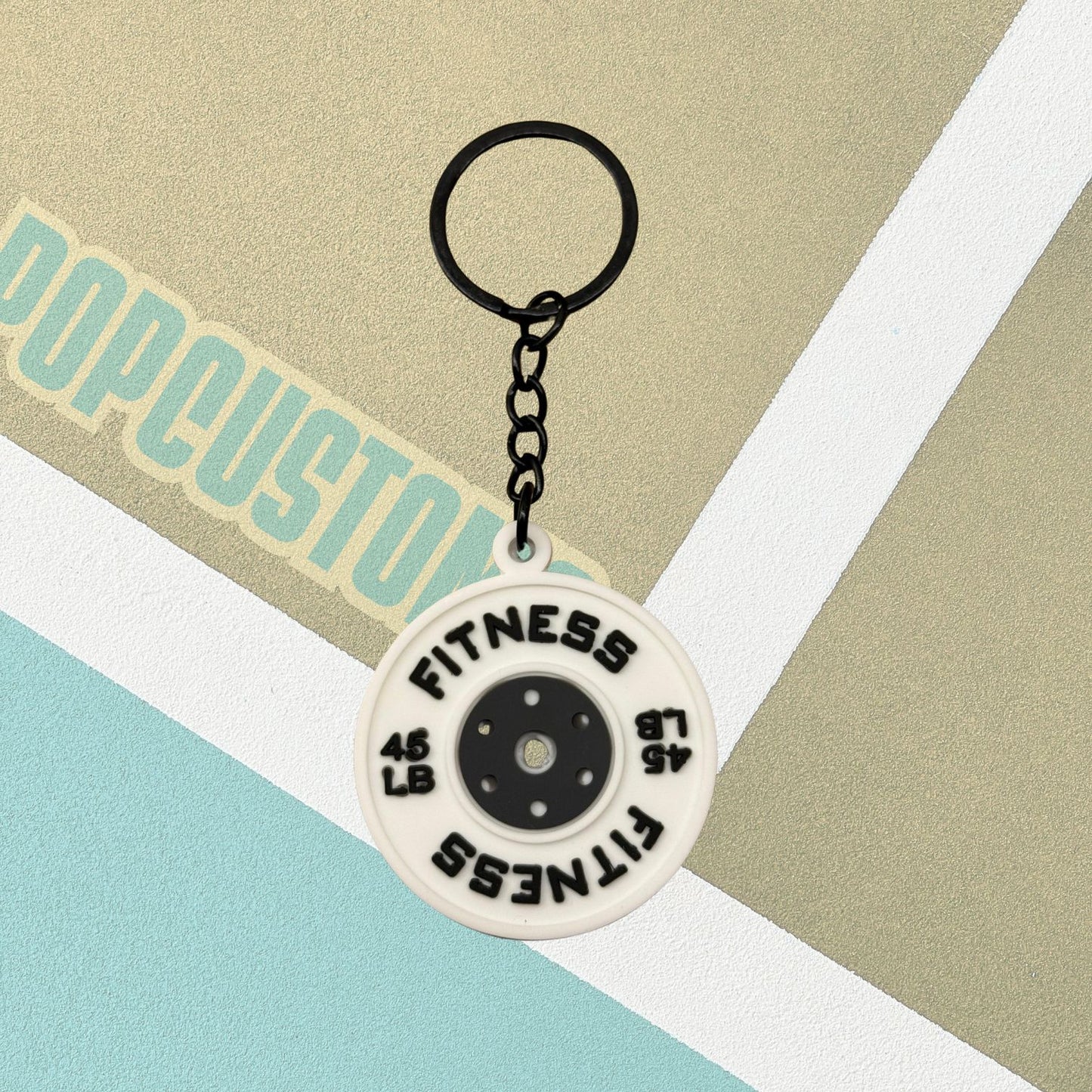 Weight Plate Keychain (Set)