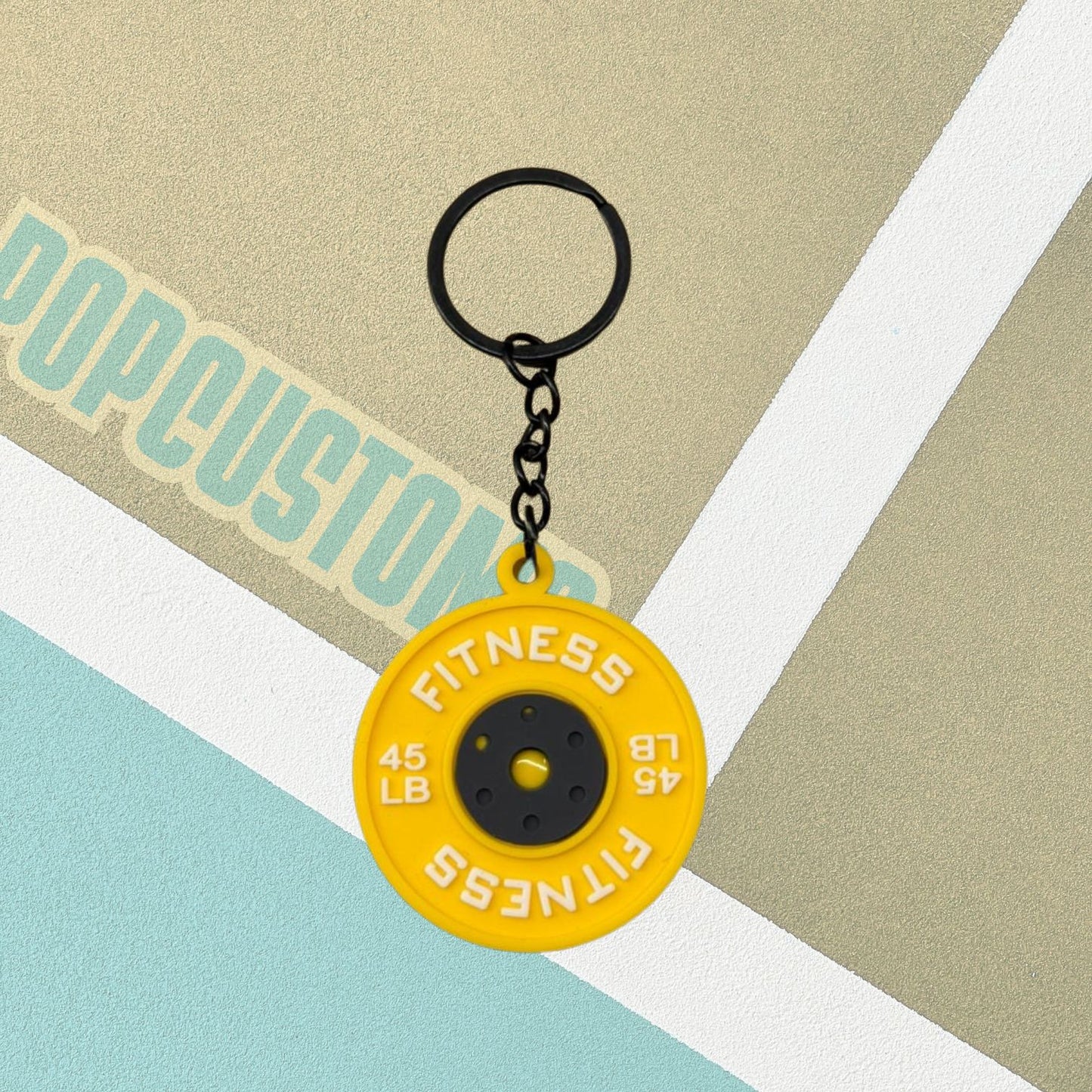 Weight Plate Keychain (Set)