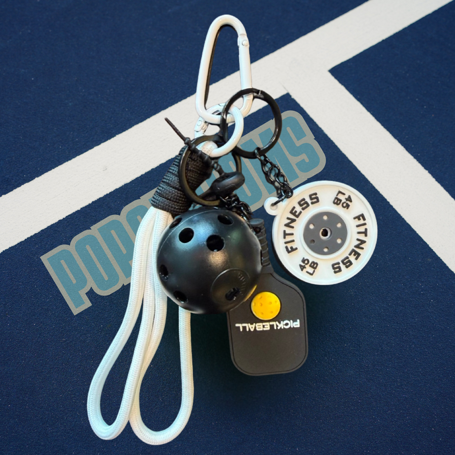 Pickleball Keychain (Set)