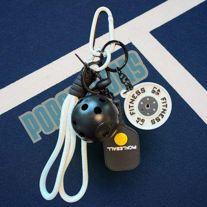 Pickleball Keychain (Set)