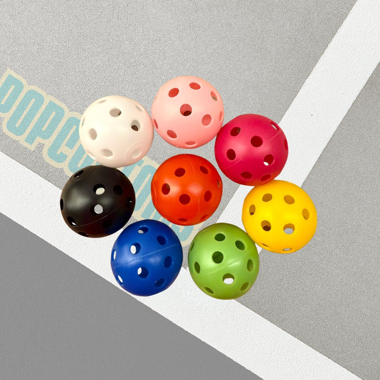 Pickleball Charm (Small) Black