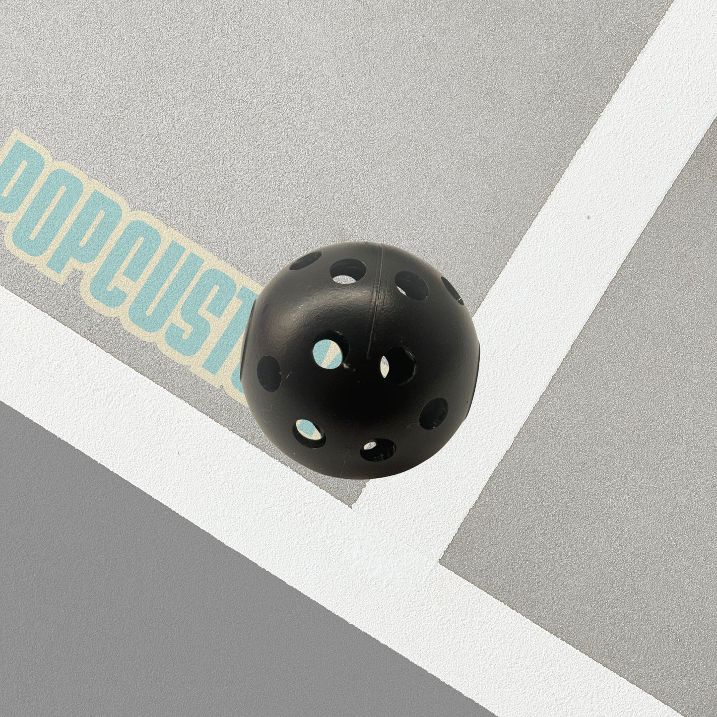 Pickleball Charm (Small) Black