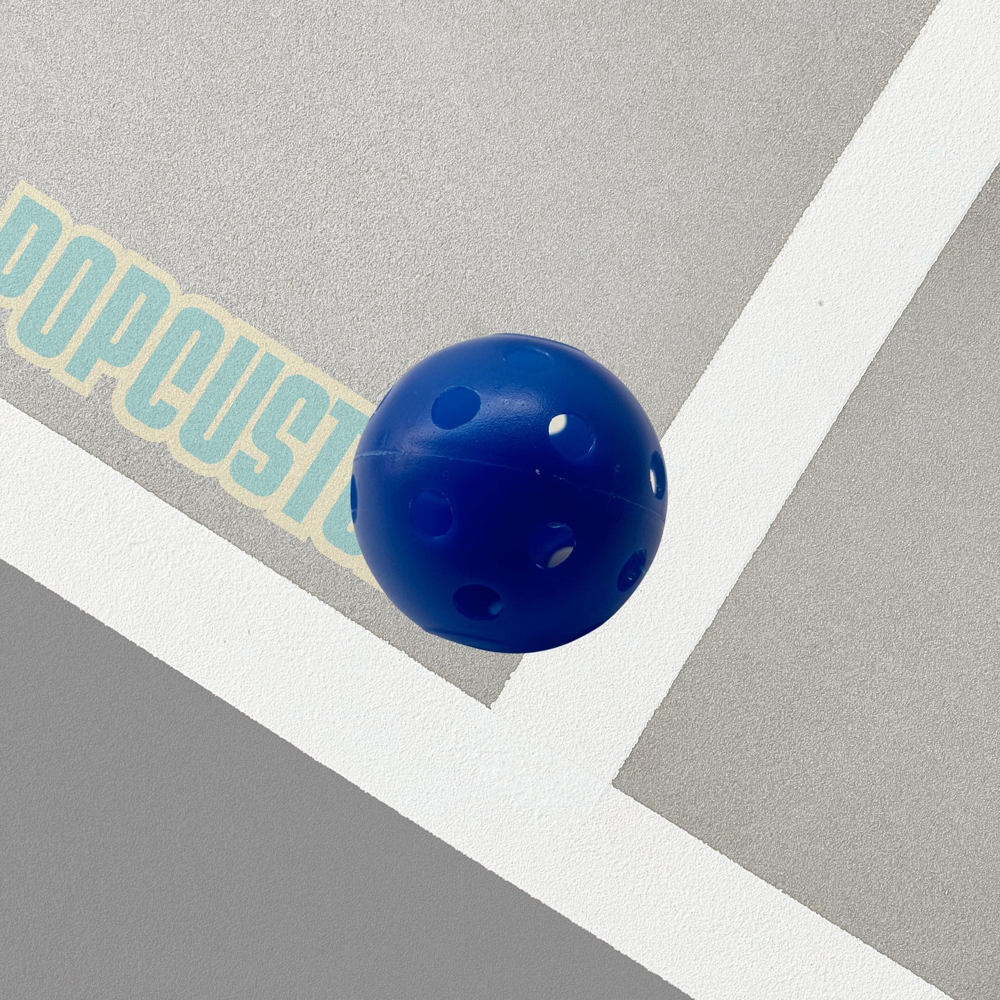 Pickleball Charm (Small) Blue