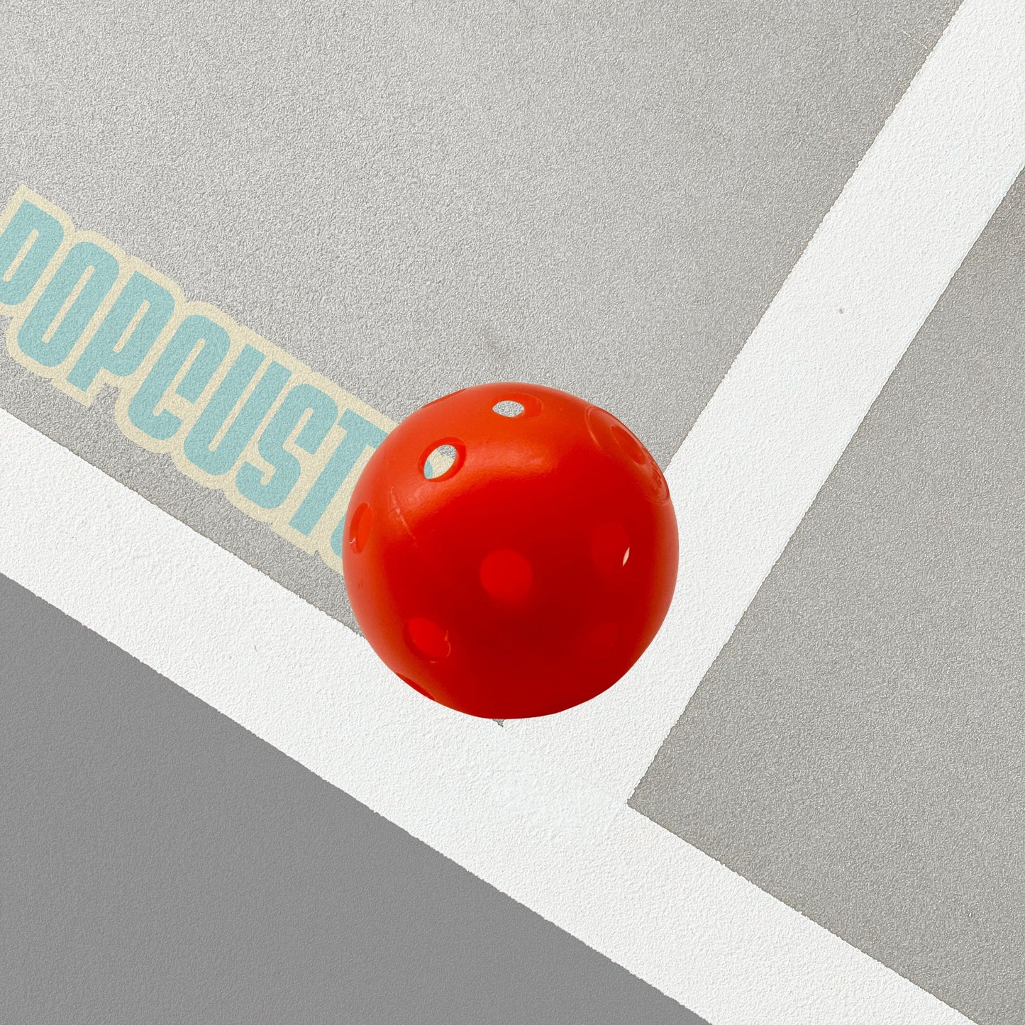 Pickleball Charm (Small) Red