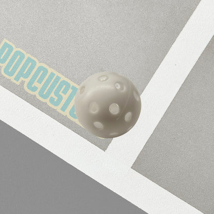 Pickleball Charm (Small) White