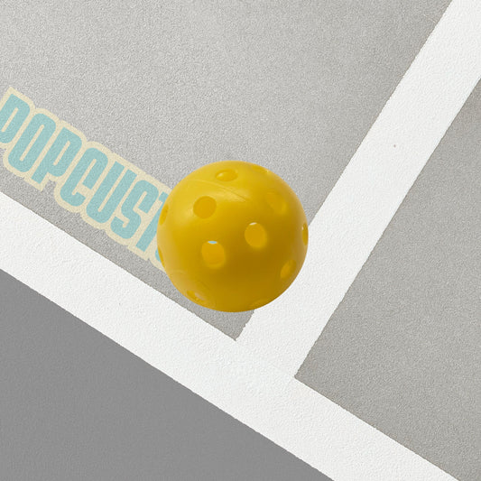 Pickleball Charm (Small) Yellow